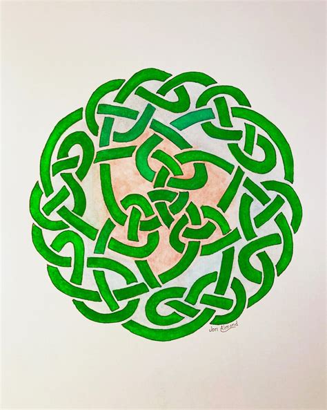 traditional celtic knot etsy