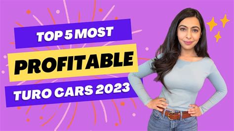 Top Profitable Cars On Turo In Based On Turo S Data Youtube