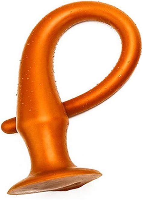 Plug Anal Dildo Liquid Silicone Soft Prostate Massage Super Long Butt