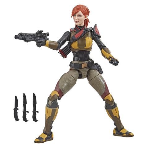 G I Joe Classified Series Series Scarlett Field Variant Action Figure 05 Collectible Toy With