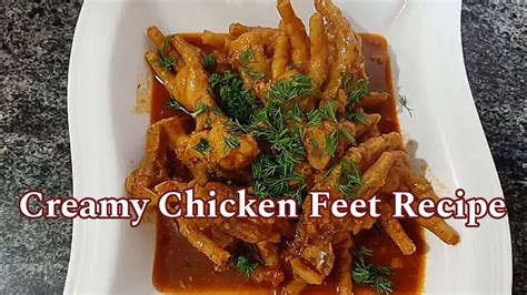 Chicken Feet Recipe Cooking Chicken Feet Curry In Coconut Milk Creamy Chicken Feet Recipe