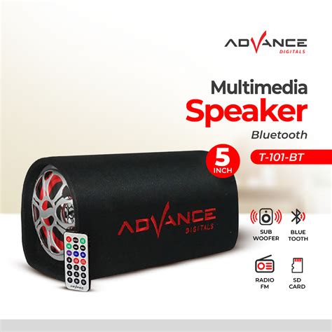 Jual Advance T Bt Multimedia Speaker With Subwoofer System Inch