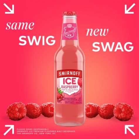 Smirnoff Ice Raspberry 6 112 Fl Oz Kroger