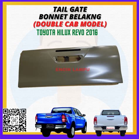 FASTLINK TOYOTA HILUX REVO 2016 REAR TRUNK LID TAIL GATE BOOT BONNET