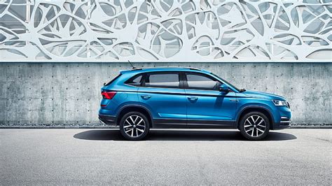HD wallpaper: Skoda, Škoda Kamiq, Blue Car, SUV, Vehicle | Wallpaper Flare