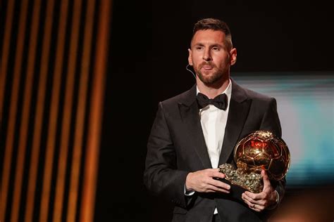 Ballon Dor 2023 Lionel Messi Wins Eighth Award After World Cup