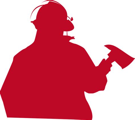 Download Fireman, Firefighter, Silhouette. Royalty-Free Vector Graphic ...