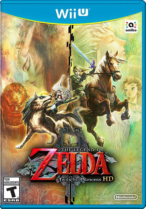 The Legend Of Zelda Twilight Princess HD C Wolf Link Amiibo Wii U