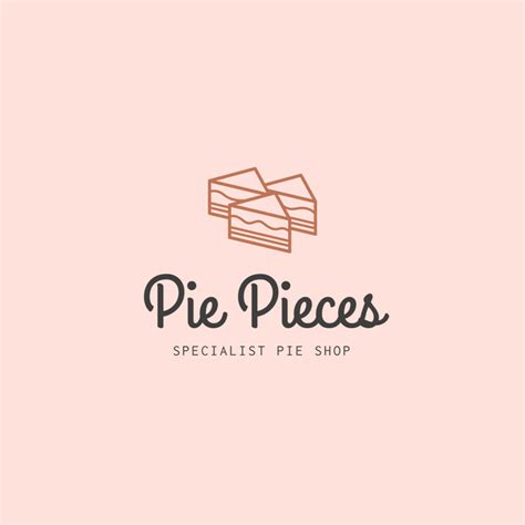 Pie Piecespie Bakery Logo Online Logo Template Vistacreate