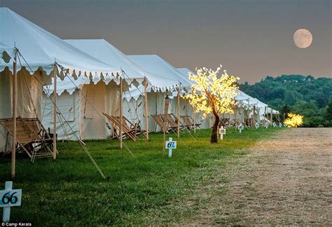 Luxury Summer Festival Accommodations Have Become The Norm Daily Mail