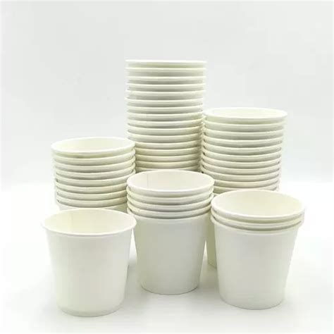 Vaso Para Caf Encerado Biodegradable Oz Piezas C Tapa Env O Gratis