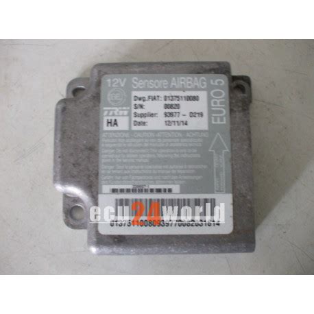 Fiat Ducato Boxer Jumper Modul Airbag Ecu World