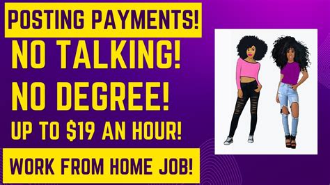 Non Phone Work From Home Job Get Paid To Post Payments Up To 19 An