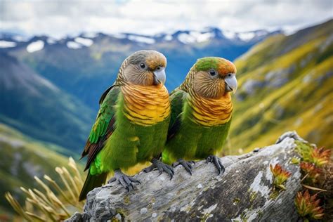 New Zealand parrot landscape animal. | Free Photo - rawpixel
