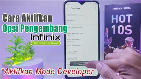 Cara Aktifkan Opsi Pengembang Infinix Hot 10s YouTube