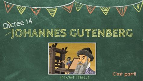 En Route Pour La Dict E Cm Johannes Gutenberg