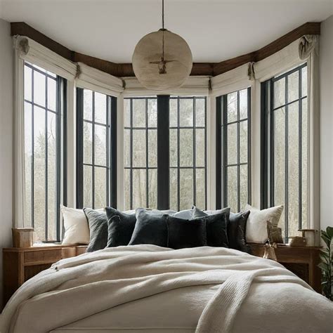 Serene Scandinavian Bay Windows For Your Bedroom In 2024 Bay Window