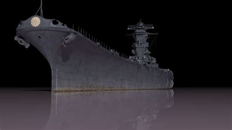 IJN Musashi 3D model | CGTrader