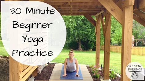 Minute Beginners Yoga Flow Youtube