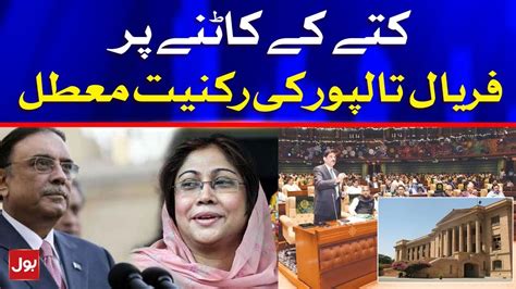 Sindh High Court Nay Faryal Talpur Ki Rukniyat Muattal Kardi Breaking