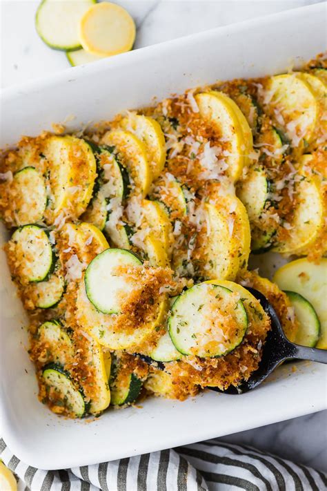 Squash And Zucchini Casserole Recipe The Food Cafe