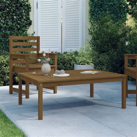 Table De Jardin Vendue Seule Table De Jardin Marron Miel X X