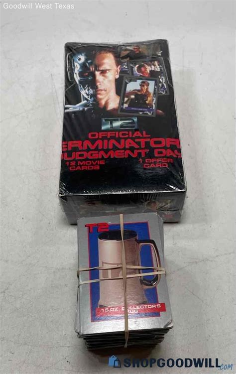 Impel T Terminator Judgement Day Trading Cards Full Sealed Box