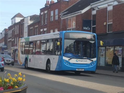 Stagecoach 28687 Scania Adl Enviro 300 Seen In Tewkesbur Bus