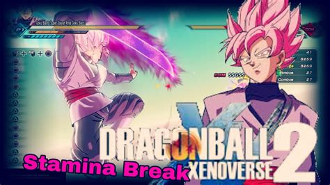 Super Saiyan Rose Goku Black Stamina Break Combos Dragon Ball