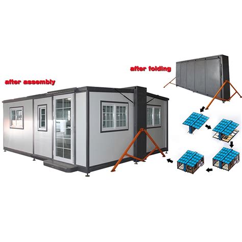 Prefabricated Folding House Expandable Mobile Home Container Office