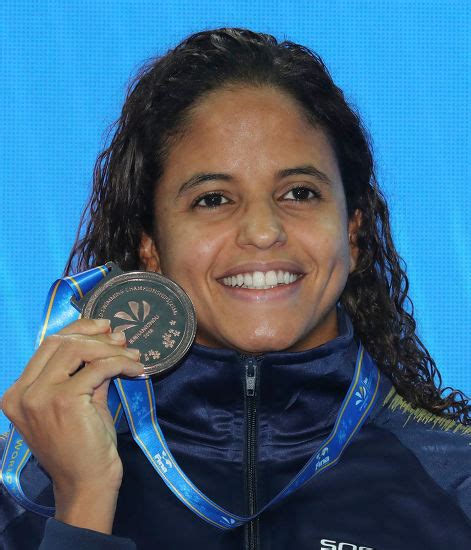 Bronze Medalist Brazils Etiene Medeiros Smiles Editorial Stock Photo