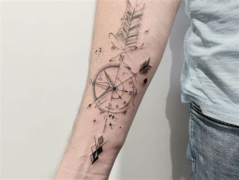 101 Best Vintage Simple Compass Tattoo Ideas That Will Blow Your Mind