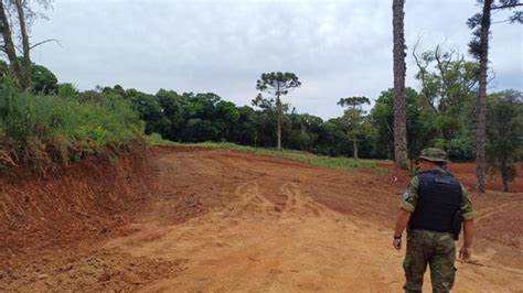 3º Batalhão Ambiental Da Brigada Militar Flagra Loteamento Irregular Em