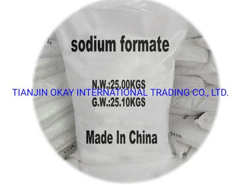 China Manufacturer 92 95 98 Sodium Formate Price Sodium Formate