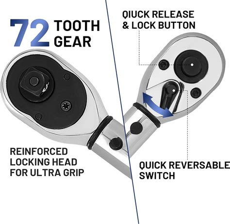 Buy Uyecove Inch Drive Click Torque Wrench Dual Direction Click