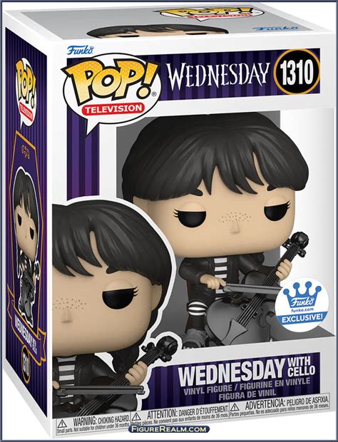 Wednesday With Cello Wednesday Pop Vinyl Figures Funko Action Figure