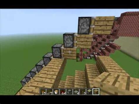 Minecraft Invenções Malucas 2 Tutorial de escada rolante redstone