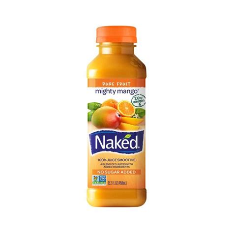 Naked Pure Fruit Mighty Mango Juice Smoothie OBX Grocery Delivery Seafood Boil And More
