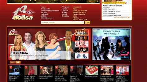 Site-ul www.acasatv.ro, record de trafic la implinirea a 13 ani Acasa TV - Stirileprotv.ro