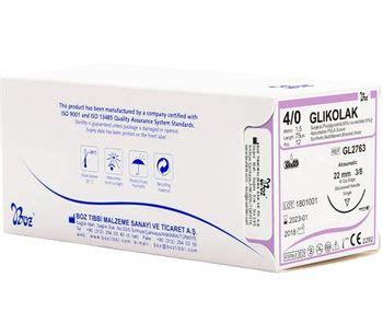 Glikolak Pgla Sutures Absorbable Surgical Sutures Absorbable