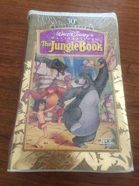 New Sealed Walt Disney The Jungle Book Vhs Grelly Usa