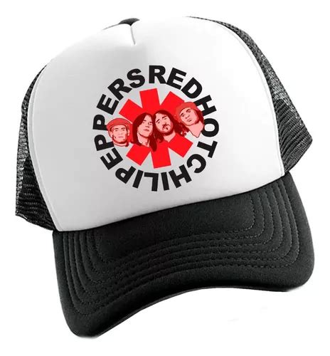 Jockey Gorro Con Malla Moda Conciertos Red Hot Chili Peppers Cuotas Sin Inter S