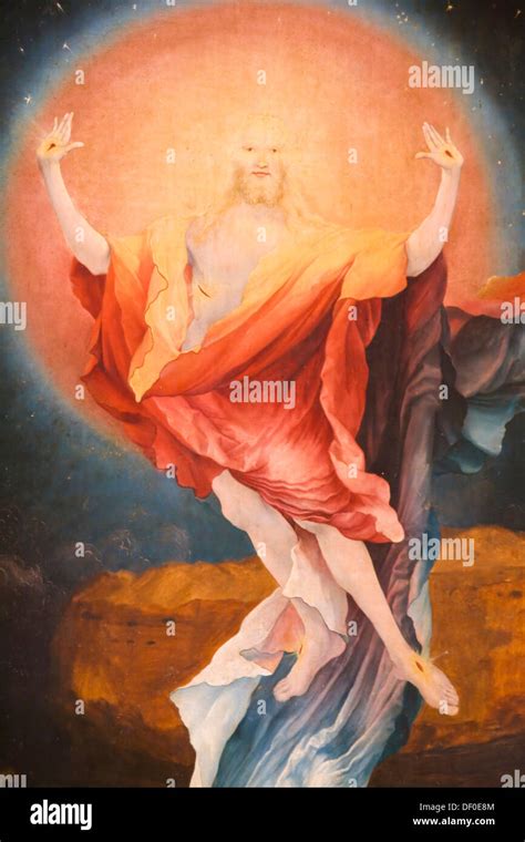 La resurrección de Cristo detalle Retablo de Isenheim artista