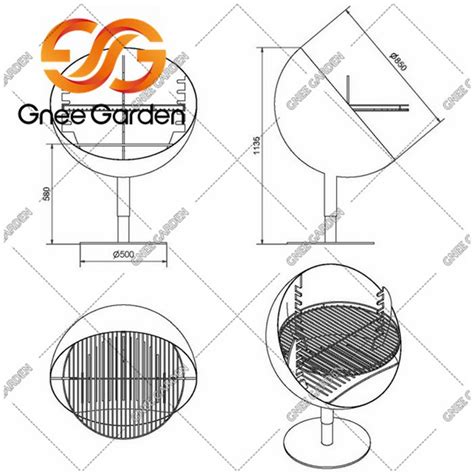 China Corten Steel Wood Charcoal Grill Manufacturers Suppliers Factory