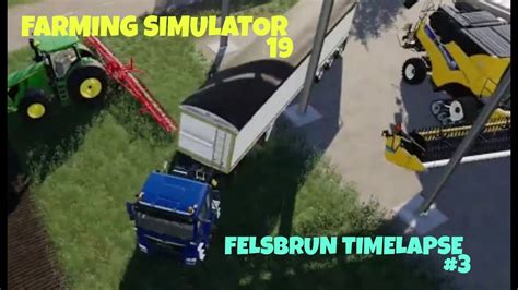 Fs Felsbrunn Timelapse Start Of Wheat And Corn Harvest Youtube