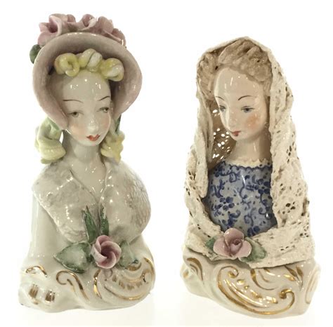 Lot 2 Cordey Cybis Porcelain Figures