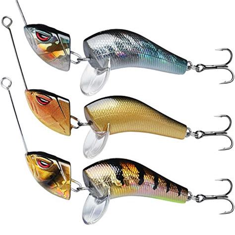 Truscend Leurres De P Che Crankbait Toutes Les Couches D Eau Suspendu