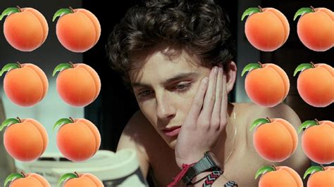 i tried the 'call me by your name' peach scene and it was amazing