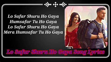 Lo Safar Shuru Ho Gaya Song Lyrics Ll Jubin Nautiyal Ll Lo Safar Lyrics