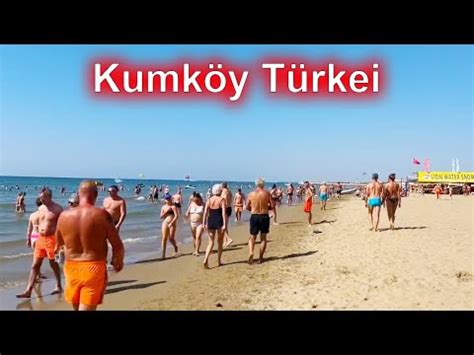 Side Kumköy HEUTE LIVE Strand Meer Türkei 04 Oktober 2023 antalya